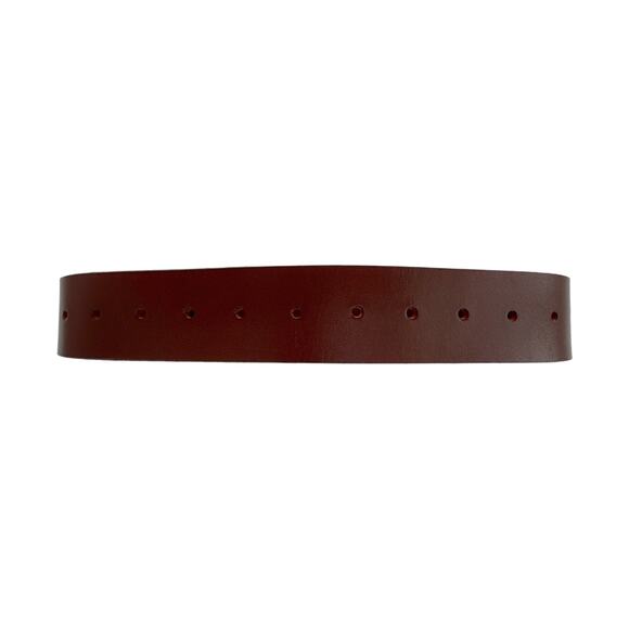 ANTHROPOLOGIE Adjustable Square Buckle Belt in Brown S - Picture 4 of 8